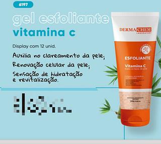 DERMA CHEM GEL ESFOLIANTE VC-12PCS/6.00