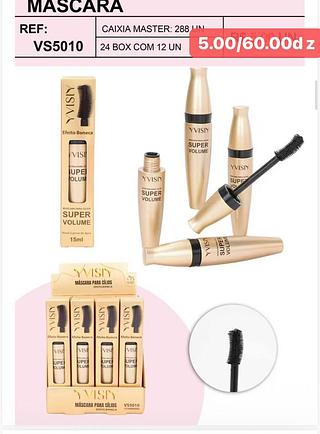 YVISIY MASCARA DE CILIOS-12PCS/5.00
