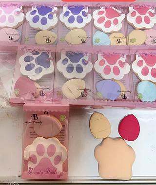 KIT DE ESPONJA PARA MAQUIAGEM-12PCS/2.16