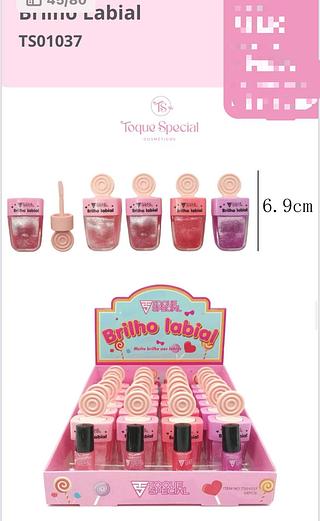 TOQUE SPECIAL BRILHO LABIAL-24PCS/4.00