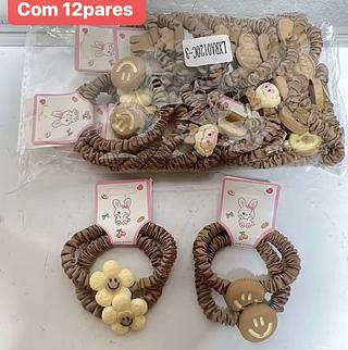 XUXINHA DE CABELO COM 12PARES/1.66