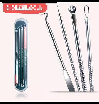 KIT 4 EXTRATOR DE ACNE REMOVEDOR DE CRAVO-12PCS/2.00