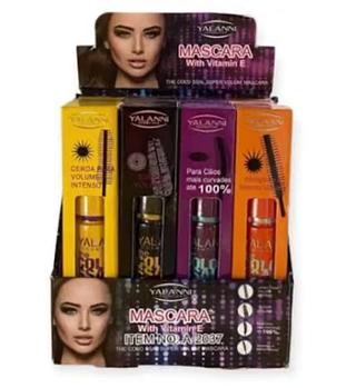 YALANNI MASCARA PARA CILIO-12PCS/4.58