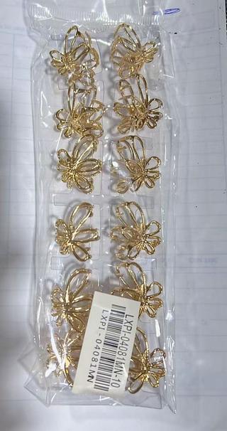 PIRANHA METAL-2.5CM-TAMANHO P-12PCS/0.62