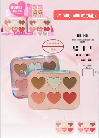 BOBBI RARA-BLUSH/ILUMINADOR/CONTORNO-12PCS7.50