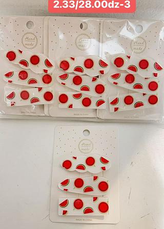 PRESILHA DE BICO DE PATO KIT3PCS/2.33