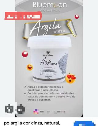 BLUEMOON ARGILA CINZA-12PCS/3.75