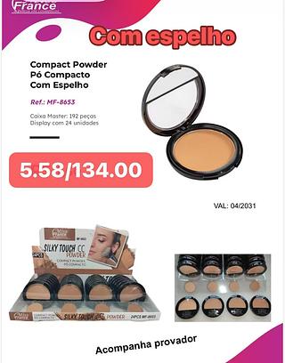 MISS FRANCE PO COMPACTO-24PCS/5.58
