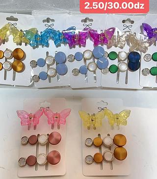 PRESILHA DE BICO DE PATO KIT4PCS/2.50