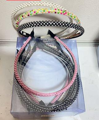 TIARA DE CRISTAL-12PCS/2.66