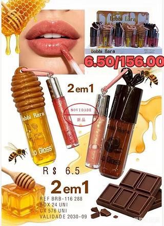 BOBBI RARA LIP GLOSS-24PCS/6.50