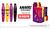 BELLAFEMME MASCARA DE CILIOS-12PCS/6.66