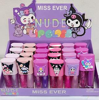 MISS EVER LIP GLOSS-24PCS/5.20