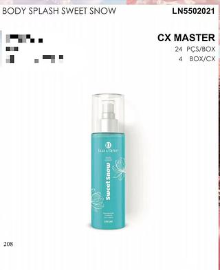 LUANEVE BODY SPLASH-24PCS/8.50
