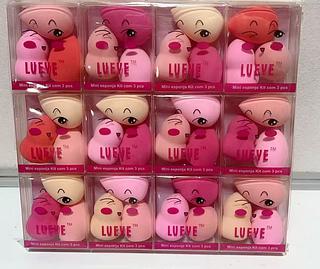KIT DE ESPONJA PARA MAQUIAGEM-12PCS/1.50
