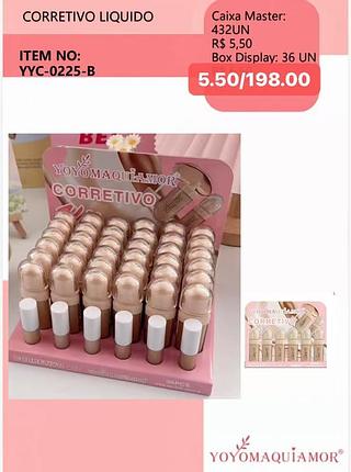 YOYO CORRETIVO LIQUIDO-36PCS/5.50