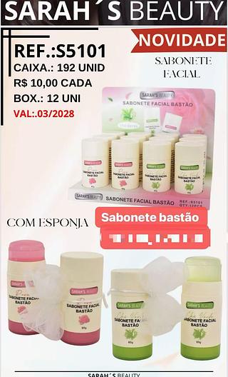 SARAHS SABONETE DACIAL-12PCS/10.00