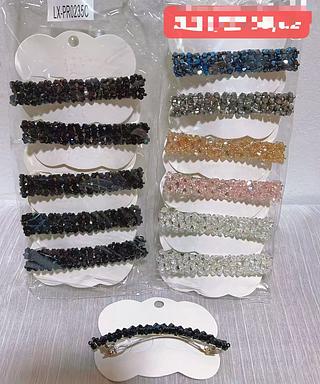 PRESILHA DE CRISTAL-12PCS/2.25