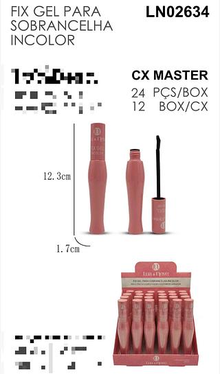 LUANEVE FIX GEL PARA SOBRANCELHA-24PCS/5.75