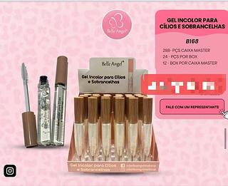 BELLE ANGEL GEL INCOLOR PARA CILIOS E SOBRANCELHA-4.58/24PCS