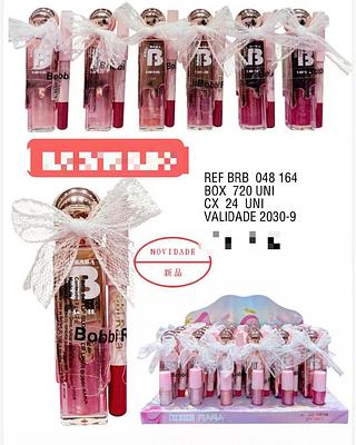 BOBBIRARA LIP GLOSS+ LAPIS LABIAL-24PCS/6.50