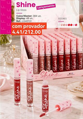 FEBELLA LIP GLOSS SHINE-48PCS/4.41