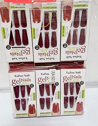 UNHA POSTICA-12CAXINHAS(COM24PCS)-/3.00