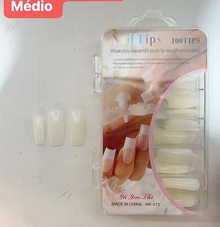 UNHA POSTICA COM 12 CAXINHAS/COM100PCS/3.75
