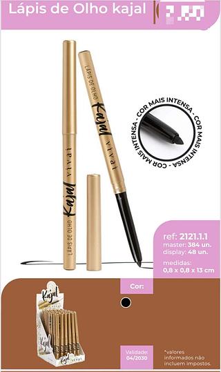 vivai lapis de olho kajal-48pcs/3.37