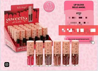 BELLE ANGEL LIP GLOSS-24PCS/4.58