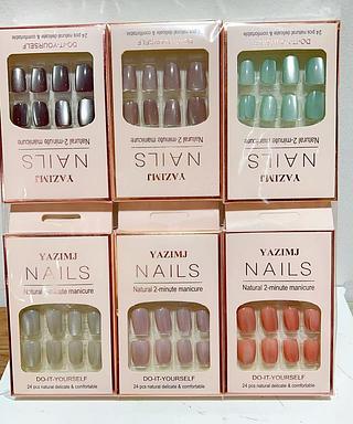 UNHA POSTICA -OLHO DE GATO-CAXINHAS(COM24PCS)-3.75