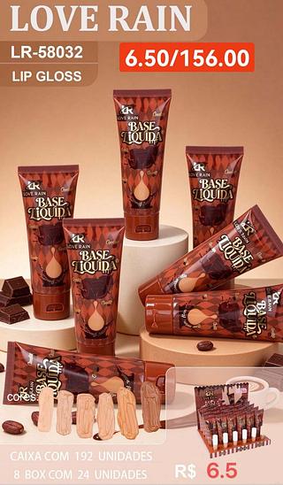 LOVERAIN BASE LIQUIDO-24PCS/6.50