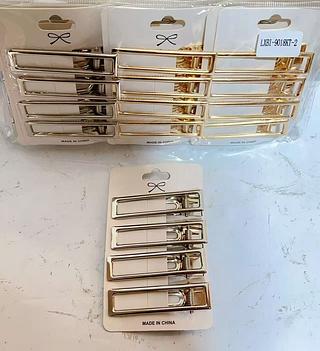 BICO DE PATO DE METAL -KIT 4PCS-12CT/1.50