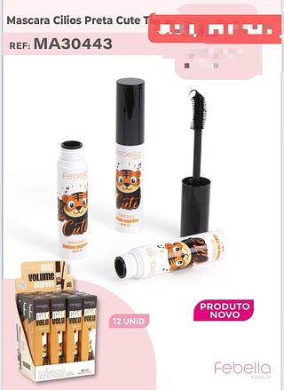FEBELLA MASCARA CILIOS-12PCS/6.83