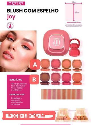PINK21 BLUSH COM ESPELHO-24PCS/5.20