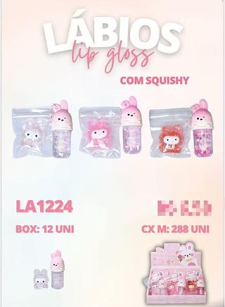 LABRANCHE LIP GLOSS-COM CHAVEIRO-12PCS/6.50