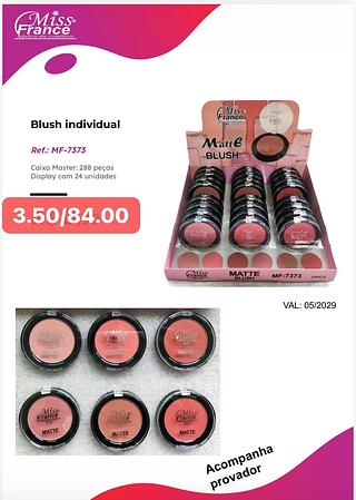 missfrance blush-24pcs/3.50