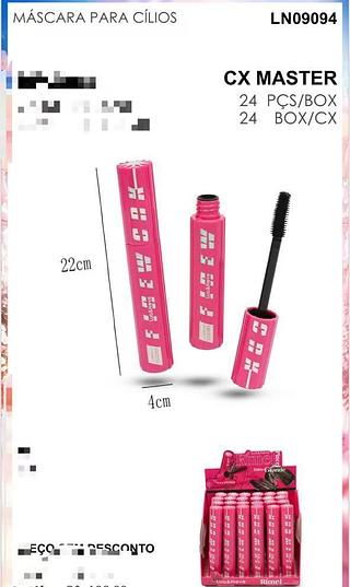 LUA NEVE MASCARA DE CILIOS-24PCS/5.50