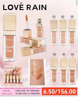 LOVE RAIN CORRETIVO LIQUIDO-24PC/6.50