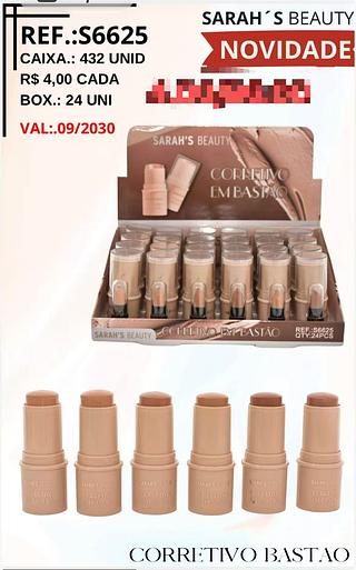 SARAHS CORRETIVO BASTAO-24PCS/4.00
