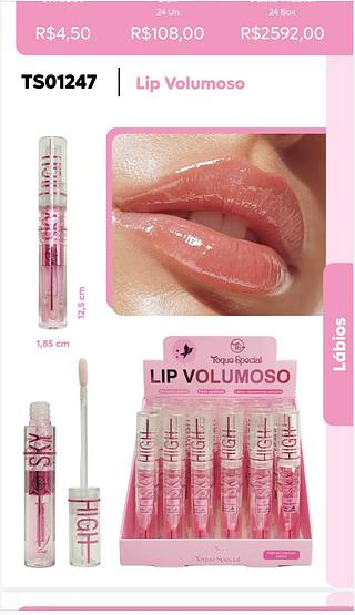 TOQUE SPECIAL-.LIP VOLUMOSO-24PCS/4.50