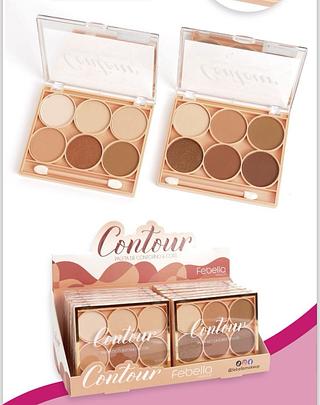FEBELLA ESTOJO CONTORNO-12PCS/9.50