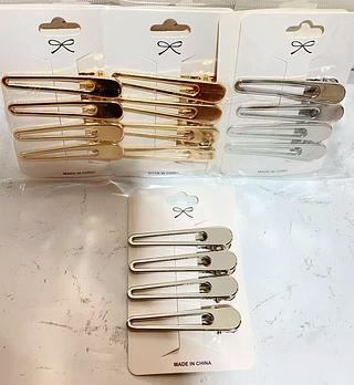 BICO DE PATO DE METAL -KIT 4PCS-12CT/1.50