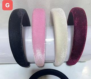 TIARA TECIDO LARGA-12PCS/3.33