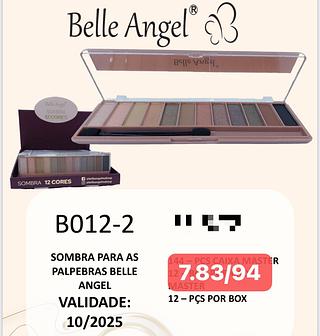 BELLE ANGEL PALETA DE SOMBRAS-12PCS/7.08