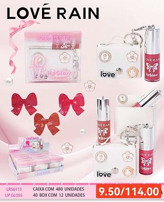 LOVERAIN LIP GLOSS-12PCS/9.50