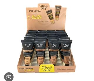 CITY GIRLS BASE LIQUIDO-24PCS/7.91