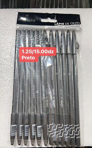 MIA MAKE LAPIS PRETO-12PCS/1.25
