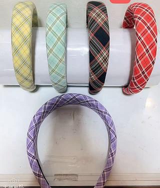 TIARA TECIDO LARGA-12PCS/3.33