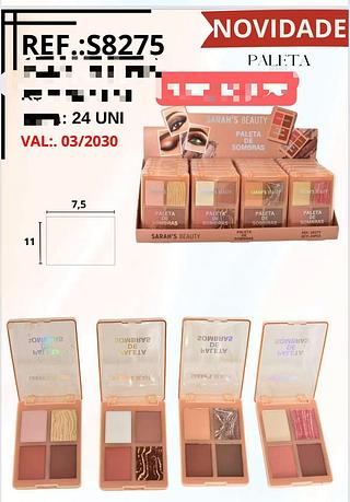 SARAHS PALETA DE SOMBRAS-24PCS/7.50